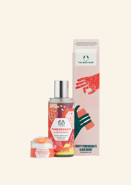 Shop Fruity Pomegranate & Red Berry Fragrance Set Online | The 